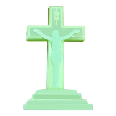 Decorative Table Cross that Glows in the Dark