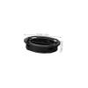 10 ABS Piggy Bank Plugs, Black view 2