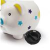 10 ABS Piggy Bank Plugs, Black view 4