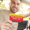 Parking Cards for Bad Parkers, Funny Joke Tickets, 3.5 x 2 in view 3
