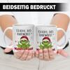 Tassenbrennerei Grinch Mug – “I Hope That Answers Your Question” – Funny Christmas Coffee Mug for Anti-Christmas Grinches, White view 3