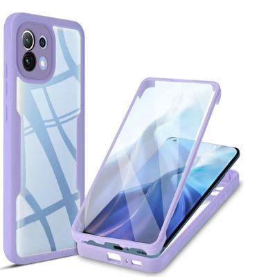 QiongniAN Case Compatible with Xiaomi Mi 11 5G, Purple