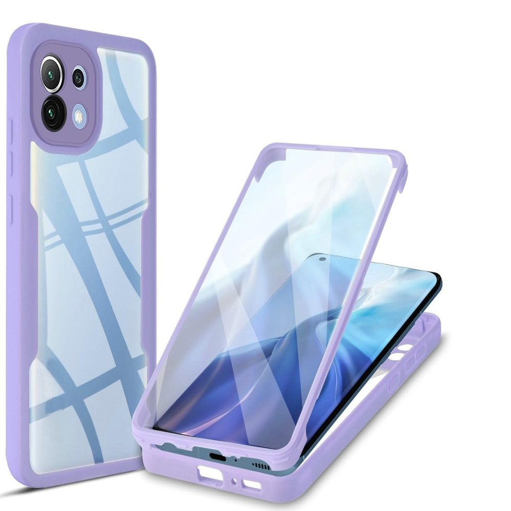 QiongniAN Case Compatible with Xiaomi Mi 11 5G, Purple
