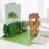 Sweetpopup 3D Pop-Up Hunting Stand Birthday Card for Hunters & Foresters view 2