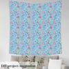 Loussiesd Seahorse Upholstery Fabric by the Yard, 92 x 150 cm, Waterproof Ocean Design view 3