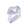 HESHUWEN Stainless Steel Tablecloth Clips, 4-Piece, Leaf Shape, A Leaves view 1