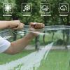 ZHENGQIAN Clear PVC Tarp, 365 g/m PVC Glass-Clear Waterproof Cover, 0.35 mm Thick, for Garden Furniture, Plants, Greenhouses, Pet Hutches and Roofs, 2.8 x 4 m (9.1 x 13.1 ft) view 3
