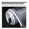 ZHENGQIAN Clear PVC Tarp, 365 g/m PVC Glass-Clear Waterproof Cover, 0.35 mm Thick, for Garden Furniture, Plants, Greenhouses, Pet Hutches and Roofs, 2.8 x 4 m (9.1 x 13.1 ft) view 4