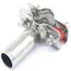 HUJWLBWF Pipe Clamp for 12–219 mm Tube OD, 304 Stainless Steel, 19 mm, 2-Pack view 2