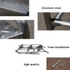 Durable Steel Step Ladder for Industry and Home, Portable 2-Step Stool for Home and Garden, Qiqidedian view 3