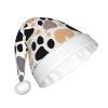 Christmas Hat with Cute Dog Paw Prints view 2