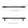 Asidrama Cabinet Pulls, 254 mm, Oil-Rubbed Bronze, 10-Pack view 2