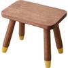 Lpitoy Wooden Step Stool, Portable Footstool for Children and Adults view 1