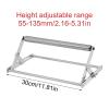 Portable Height-Adjustable Stainless Steel Miter Saw Stand view 2