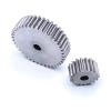 1M 26–39-Tooth D-Shaped Bore Carbon Steel Spur Gear for DIY Electronic Starters, Straight Gear, 3/4/5/6/8/10 mm, CZAOINCU (3 mm-H2.5, 27 Teeth) view 2