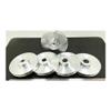 Aluminum Alloy V-Groove Pulley for DIY Electronic Starter, Lathe, and Drilling Machine, Unpowered Spindle, 5–16 mm Hole, H8 Precision Accessory, CZAOINCU (14 mm, 22 mm Outer Diameter) view 2