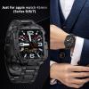 Metal Band with Protective Case for Apple Watch Series 9/8/7 (45 mm) view 2