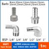 CZAOINCU 304 Stainless Steel Threaded Plumbing Elbow Fitting, 8 mm × 1/4 in Female Thread view 2