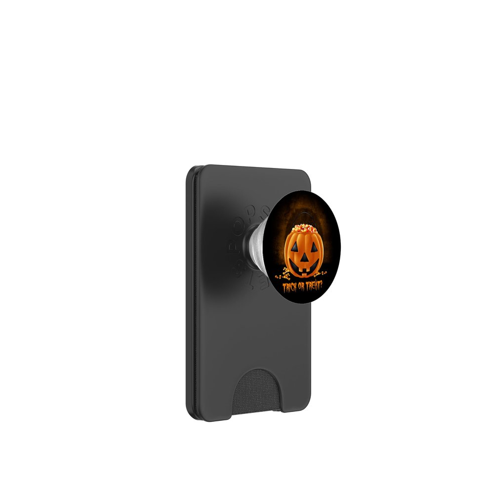 Halloween Candy Corn Pumpkin Trick or Treat PopSockets PopWallet for MagSafe