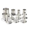 CZAOINCU 1-Piece 6 mm/8 mm/10 mm/12 mm/19 mm/51 mm Stainless Steel 304 Hose Barb Pipe Fitting Ferrule, OD 50.5–64 mm, for 1.5"/2" Tri-Clamp, K50.5 mm (1.5-Inch TC), 6 mm Hose Barb view 3
