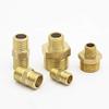 CZAOINCU 1-Piece Brass Male-Thread Hex Nipple Adapter, 1/8" to 1" (NO13) view 3