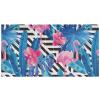 3-Ring Binder, Tropical Peach Flamingo, 3.5 cm, Pocket Cover, 2-Pack, College Binder for Students, Hardcover, 2 Count view 2
