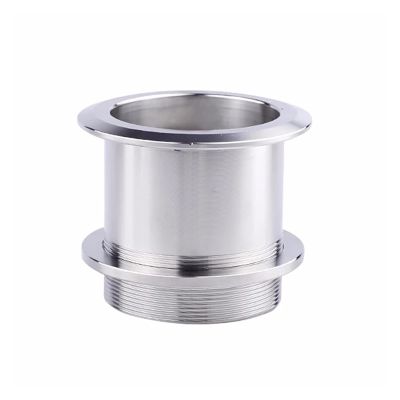 CZAOINCU 6–108 mm 304 Stainless Steel Casing Pipe Through-Wall Sleeve, Male Thread, Drive Pipe, Decorative Ring, Color Plate, Annular Tubes (8 mm)