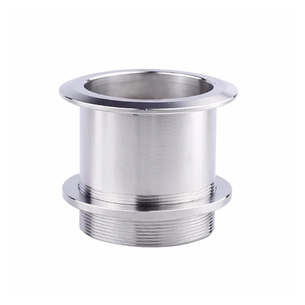 CZAOINCU 6–108 mm 304 Stainless Steel Casing Pipe Through-Wall Sleeve, Male Thread, Drive Pipe, Decorative Ring, Color Plate, Annular Tubes (8 mm)