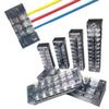 CZAOINCU 15A/25A/45A 600V Dual-Row Barrier Screw Terminal Block Wire Connector, 3/4/5/6/8/10/12-Pin Options, TB Series view 1