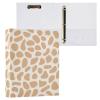 Brown Leopard-Pattern 3-Ring Binder, 1 1/2-Inch, with Inner Pockets, 200 Sheets, 2-Pack view 3