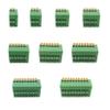 CZAOINCU 5/10-Piece Right-Angle 2.54 mm KF141R 2–10-Pin Spring Screwless PCB-Mount Terminal Block Wire Connector, 26–20 AWG (One Size, 6) view 1