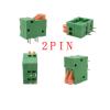 CZAOINCU 5/10-Piece Right-Angle 2.54 mm KF141R 2–10-Pin Spring Screwless PCB-Mount Terminal Block Wire Connector, 26–20 AWG (One Size, 6) view 3