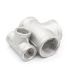 SS304 T-Shaped Three-Way Female-Thread Pipe Fitting Adapter view 2