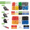 EKFBQBGW 800-Piece Insulated Ferrule Crimp Terminal Kit, Boxed (C) view 3