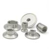 CZAOINCU 1/4", 1/2", 3/4" and 1" Male/Female Thread Adapter, SS304 Stainless Steel, Three-Clamp, 25.4/50.5/64 mm, Homemade Adapter (Male Thread, 1" Ferrule, 50.5 mm, BSPT) view 4