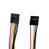 CZAOINCU 10-Piece 2.54 mm Pitch Female-to-Female Jumper Cable, 1/2/3/4/5/6-Pin, for PCB 3D Printers (30 cm, 9-Pin) view 1