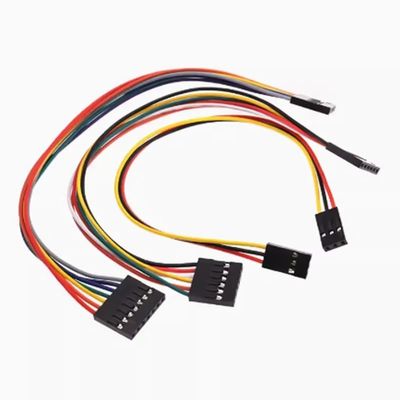 CZAOINCU 10-Pack 2.54 mm Female-to-Female Jumper Wire Cable, 1P–10P, 20 cm (10P)