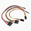 CZAOINCU 10-Pack 2.54 mm Female-to-Female Jumper Wire Cable, 1P–10P, 20 cm (10P) view 1