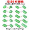 CZAOINCU 5-Pair 15EDG KF2EDG PCB Screw Terminal Block, 3.5/3.81/3.96/5.08 mm, 2–14-Pin Male/Female Socket Pin Header Wire Connector, Straight Pin, 5.08MM_10 view 3