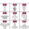 Pneumatic Hose Fitting Pipe Connector, Water/Air Quick-Release Coupling, 4/6/8/10/12 mm PU/PE HVFF PY PZA PK PM SA PV EKFBQBGW (SA, 8 mm) view 2