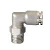 CZAOINCU 30-Piece 304 Stainless Steel PL Series Pneumatic Tube Quick-Connect Threaded Elbow Fittings, PL8-02/4-M5/6-04/10-03 (PL6-04) view 2
