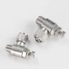 1pc Quick-Twist Throttle Valve SL 4–12 mm Pneumatic Fitting, Male Nickel-Plated Brass Hose Connector EKFBQBGW (12 mm, 1/2") view 2