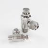 1pc Quick-Twist Throttle Valve SL 4–12 mm Pneumatic Fitting, Male Nickel-Plated Brass Hose Connector EKFBQBGW (12 mm, 1/2") view 3
