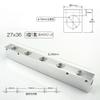 CZAOINCU 27 × 36 mm 1/2" Female Air Manifold Block, 5-Way 7-Port view 2