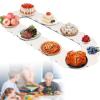 360° Rotating Turntable for Rectangular Tables, Adjustable view 1