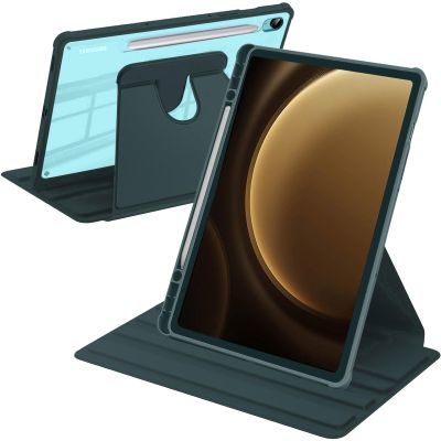 A-BEAUTY Case for Galaxy Tab S10 Lite/S10 FE/S9 FE 10.9"/S9 11", Dark Green
