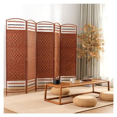 GLJTUO Folding Room Divider for Bedroom/Living Room/Tea House, Commercial and Home Use, Freestanding Privacy Screen, 170/180 cm High, Style 3 – 180 cm/70.9 in