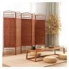 GLJTUO Folding Room Divider for Bedroom/Living Room/Tea House, Commercial and Home Use, Freestanding Privacy Screen, 170/180 cm High, Style 3 – 180 cm/70.9 in view 1