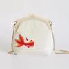 NOIAFZY 2 Goldfish Embroidery Iron-On Patches view 3
