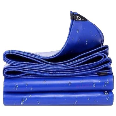 WLRHGl PVC Truck Tarp, 5 x 13.5 m, Blue